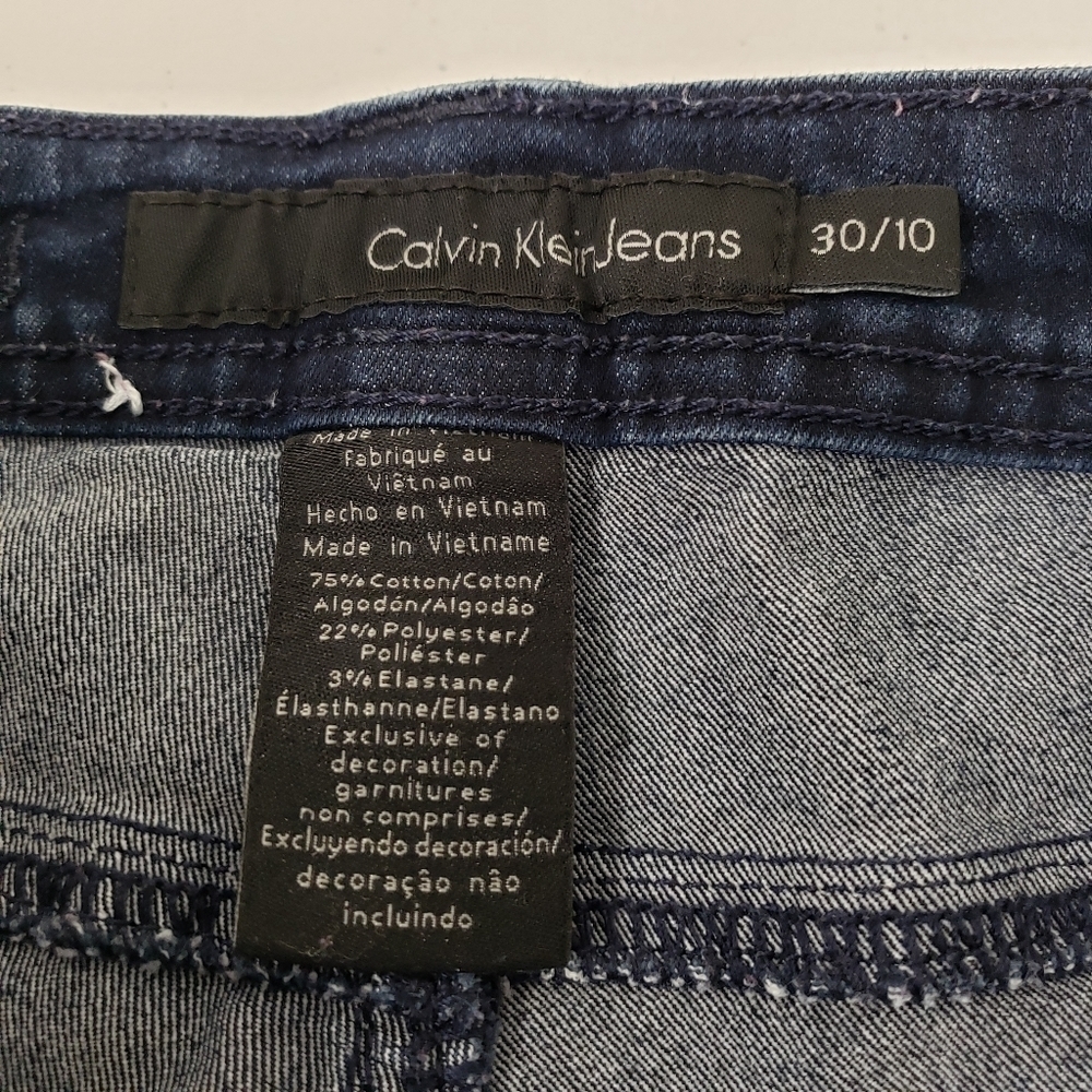 Calvin Klein Jeans Womens Size 30/10 - Picture 4 of 10